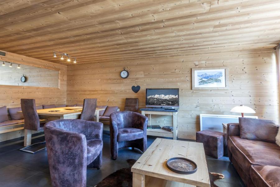 Vakantie in de bergen Appartement duplex 4 kamers 8 personen (15) - Clé des Champs - La Clusaz - Woonkamer