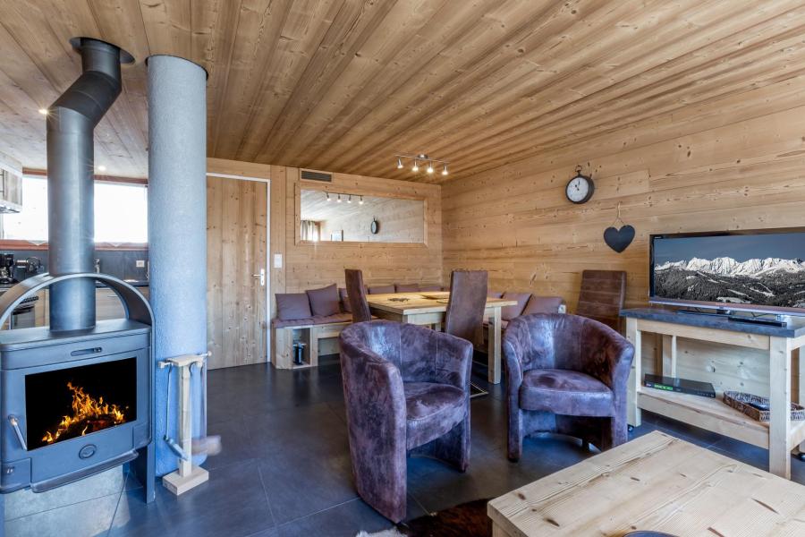 Vakantie in de bergen Appartement duplex 4 kamers 8 personen (15) - Clé des Champs - La Clusaz - Woonkamer