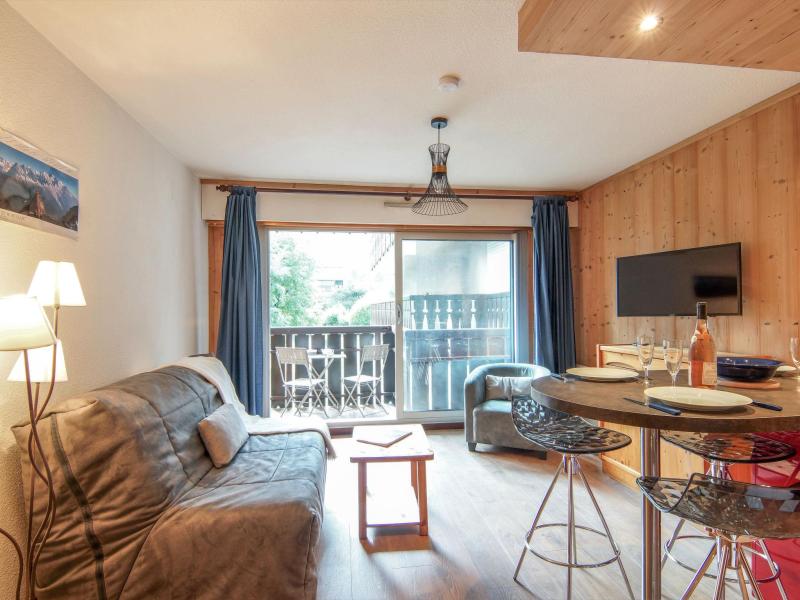 Vakantie in de bergen Appartement 2 kamers 4 personen (8) - Clos du Savoy - Chamonix - Woonkamer