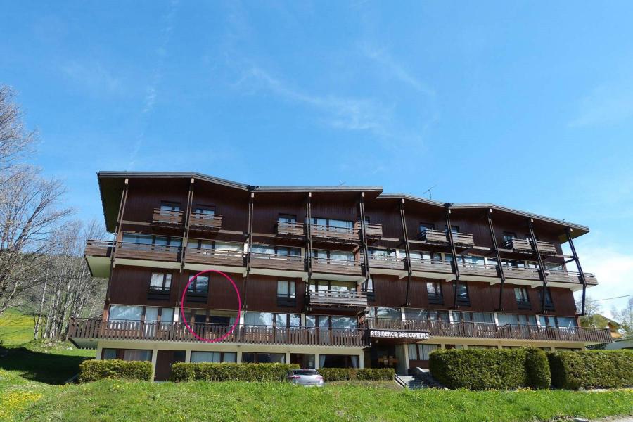 Rent in ski resort 3 room duplex apartment 6 people (11) - Confins - La Clusaz - Summer outside