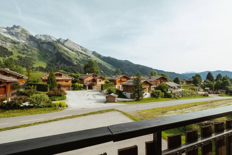 Vacaciones en montaña Apartamento dúplex 3 piezas 6 personas (11) - Confins - La Clusaz - Balcón