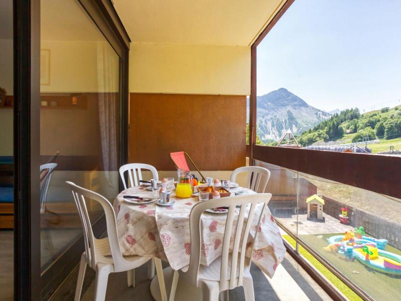 Rent in ski resort 1 room apartment 4 people (1) - Cosmos - Le Corbier - Summer outside