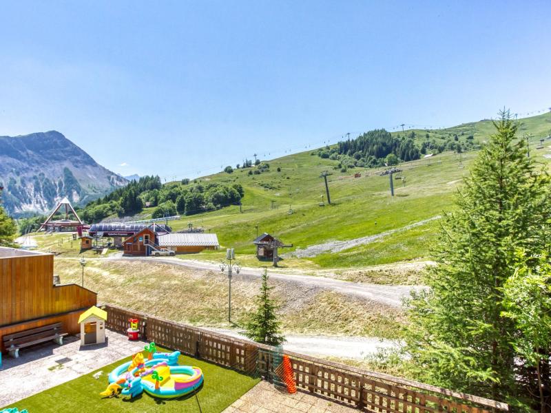 Rent in ski resort 1 room apartment 4 people (1) - Cosmos - Le Corbier - Summer outside