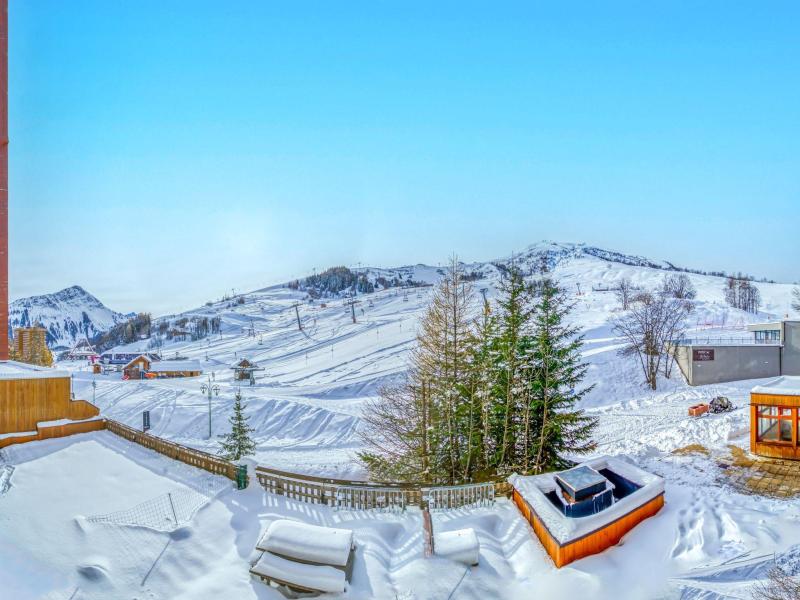 Rent in ski resort 1 room apartment 4 people (7) - Cosmos - Le Corbier - Summer outside