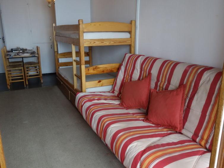 Vakantie in de bergen Appartement 1 kamers 4 personen (7) - Cosmos - Le Corbier - Woonkamer