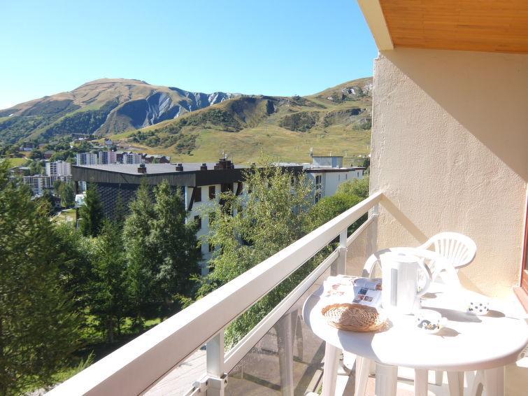 Vacaciones en montaña Apartamento 1 piezas para 4 personas (2) - Côte Louve - La Toussuire - Balcón