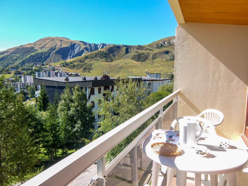 Vacaciones en montaña Apartamento 1 piezas para 4 personas (2) - Côte Louve - La Toussuire - Balcón