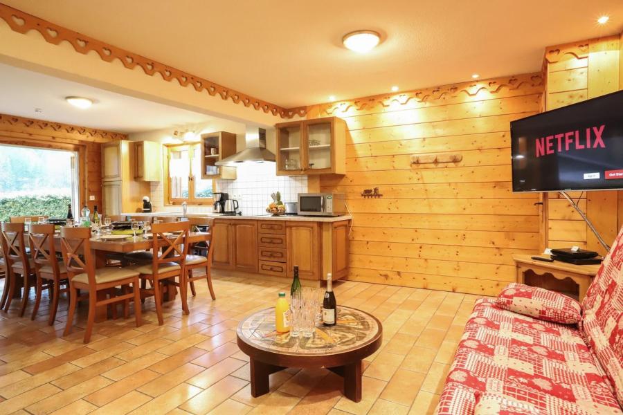 Vakantie in de bergen Appartement 5 kamers 10 personen - Demi-chalet La Cabane du Bas - Châtel - Verblijf