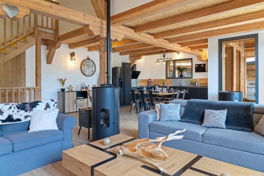 Urlaub in den Bergen 5 Zimmer Chalet für 12 Personen (3) - Domaine Du Loup Blanc - Les Orres - Wohnzimmer