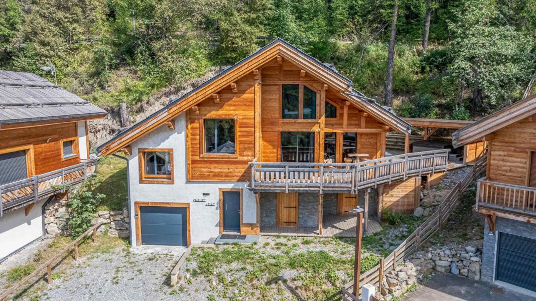 Urlaub in den Bergen 5 Zimmer Chalet für 12 Personen (3) - Domaine Du Loup Blanc - Les Orres - Draußen im Sommer