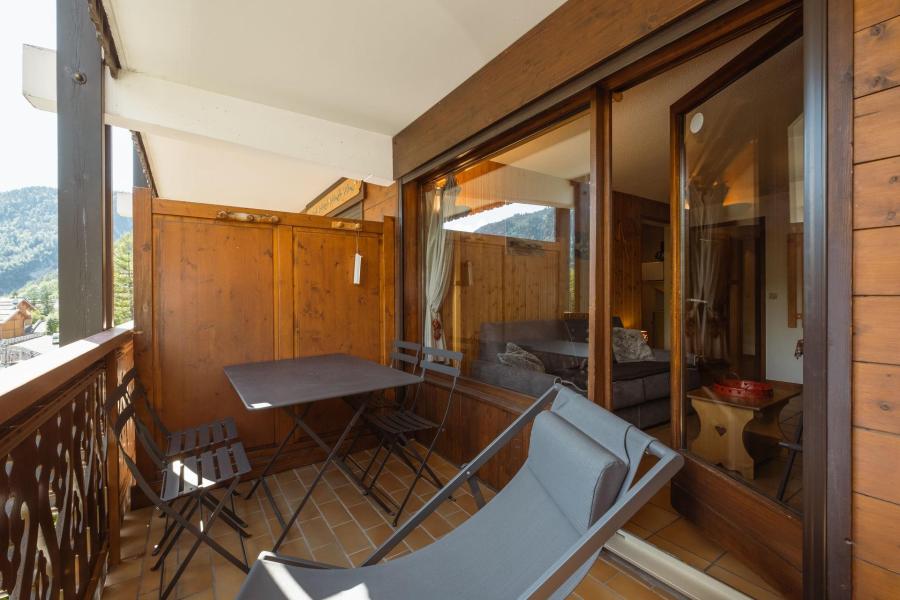 Vakantie in de bergen Studio bergnis 4 personen (05) - Domanial B - La Clusaz - Balkon