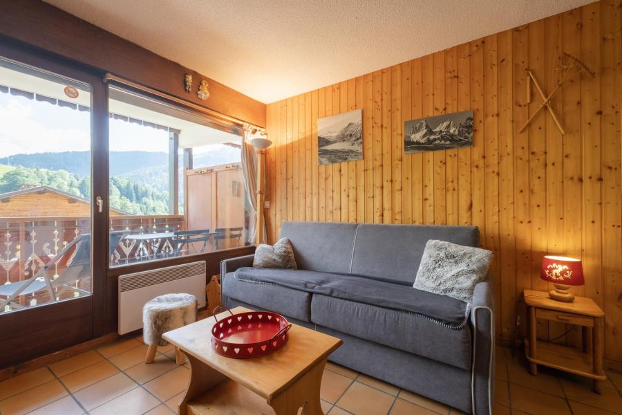 Vacanze in montagna Studio con alcova per 4 persone (05) - Domanial B - La Clusaz - Soggiorno