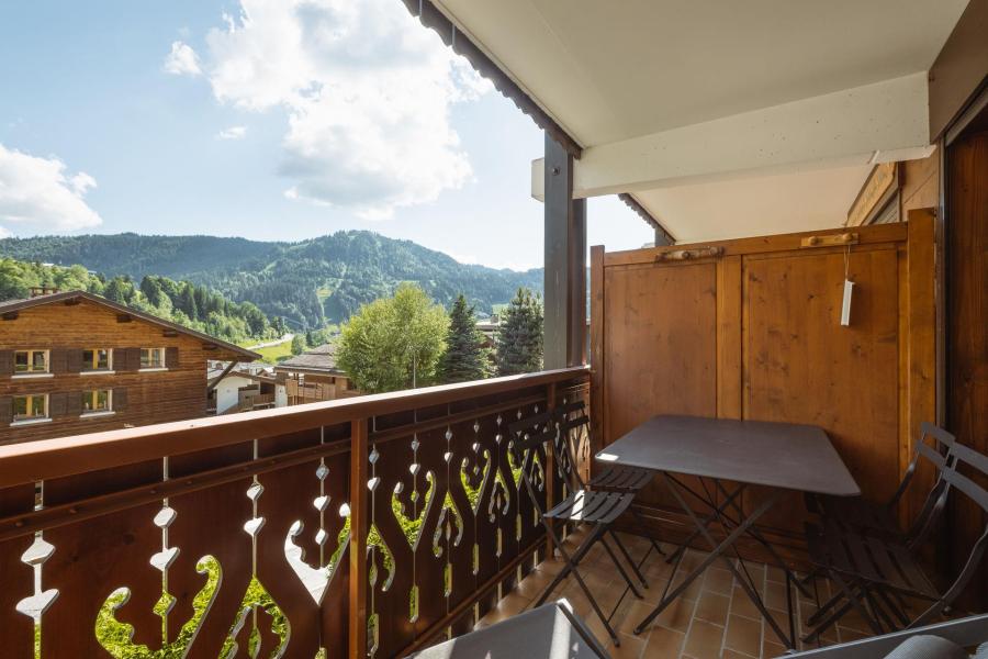 Urlaub in den Bergen Studio Schlafnische 4 Personen (05) - Domanial B - La Clusaz - Balkon