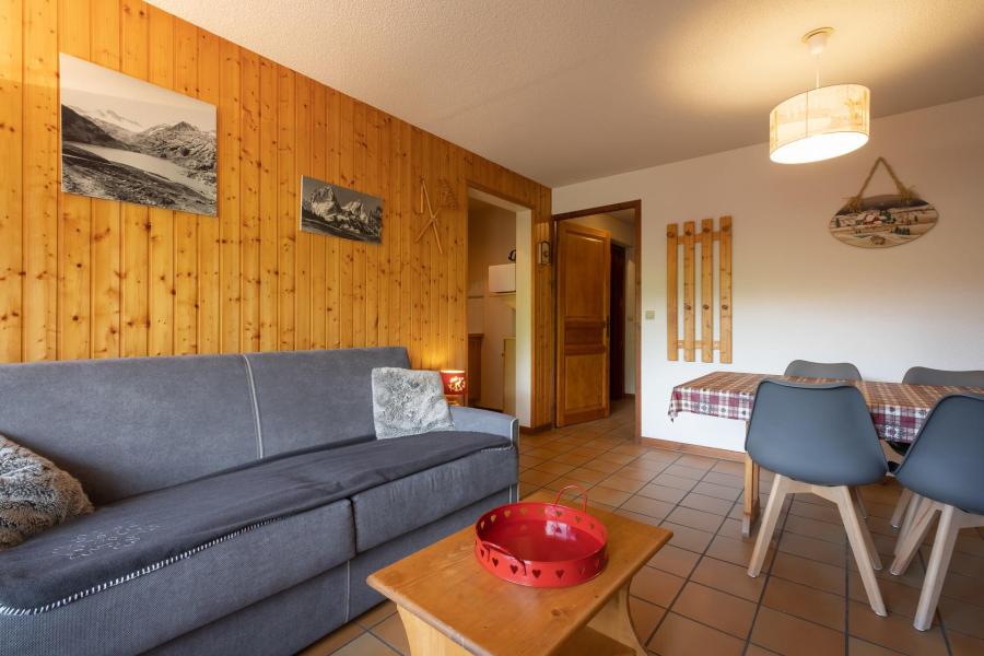 Urlaub in den Bergen Studio Schlafnische 4 Personen (05) - Domanial B - La Clusaz - Wohnzimmer