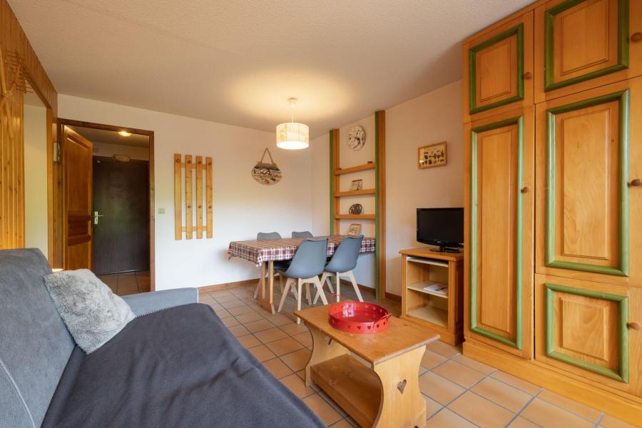 Urlaub in den Bergen Studio Schlafnische 4 Personen (05) - Domanial B - La Clusaz - Wohnzimmer