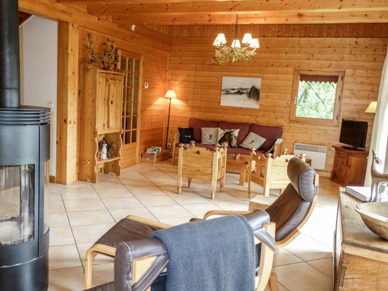 Vakantie in de bergen Chalet 5 kamers 8 personen (1) - Du Bulle - Saint Gervais - Woonkamer