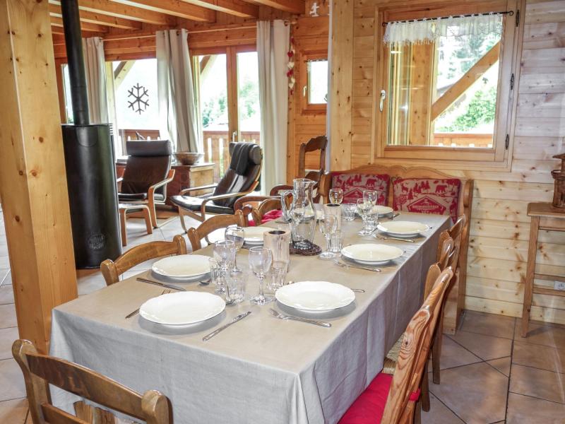 Vakantie in de bergen Chalet 5 kamers 8 personen (1) - Du Bulle - Saint Gervais - Woonkamer