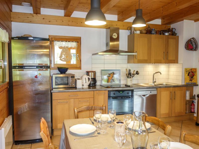 Vakantie in de bergen Chalet 5 kamers 8 personen (1) - Du Bulle - Saint Gervais - Woonkamer