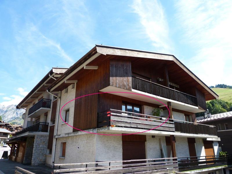 Ski verhuur Appartement 2 kamers 6 personen (11) - Escale Blanche - La Clusaz - Buiten zomer