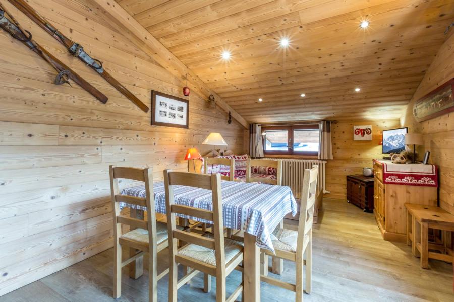 Vakantie in de bergen Appartement 3 kamers 5 personen (03) - Escale Blanche - La Clusaz - Woonkamer