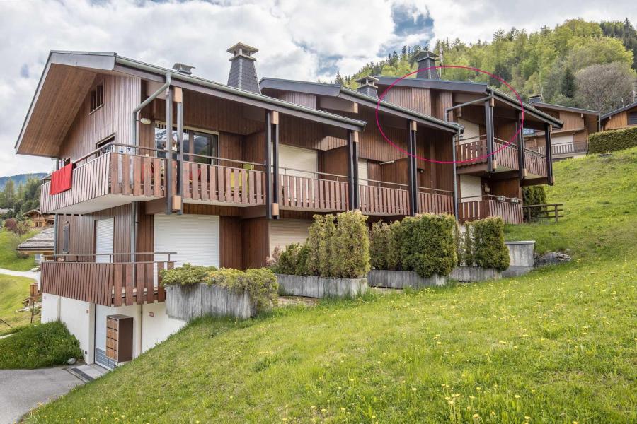 Wakacje w górach Apartament 2 pokojowy z alkową 4 osoby (12) - ETALIERE - La Clusaz - Na zewnątrz latem