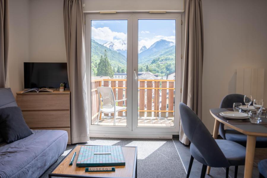 Urlaub in den Bergen 2-Zimmer-Appartment für 4 Personen (2P4M - Moderne) - Eureca - Brides Les Bains - Wohnzimmer