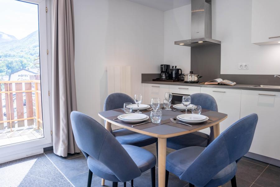 Urlaub in den Bergen 2-Zimmer-Appartment für 4 Personen (2P4M - Moderne) - Eureca - Brides Les Bains - Wohnzimmer