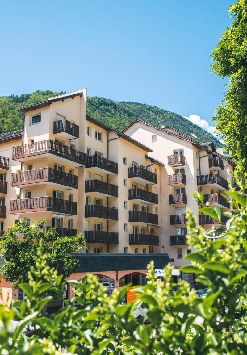 Urlaub in den Bergen Eureca - Brides Les Bains - Draußen im Sommer