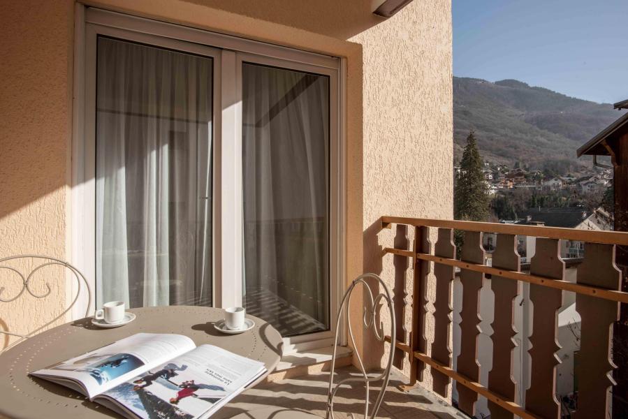 Holiday in mountain resort Studio 1 people (ST1) - Eureca - Brides Les Bains - Balcony