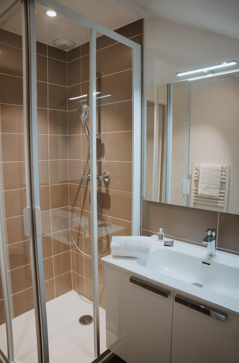 Vacances en montagne Studio 1 personnes (SM1B - Moderne) - Eureca - Brides Les Bains - Salle de douche