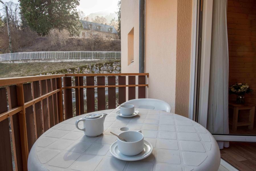 Holiday in mountain resort Studio 2 people (ST2 - Studio 2 personnes) - Eureca - Brides Les Bains - Balcony