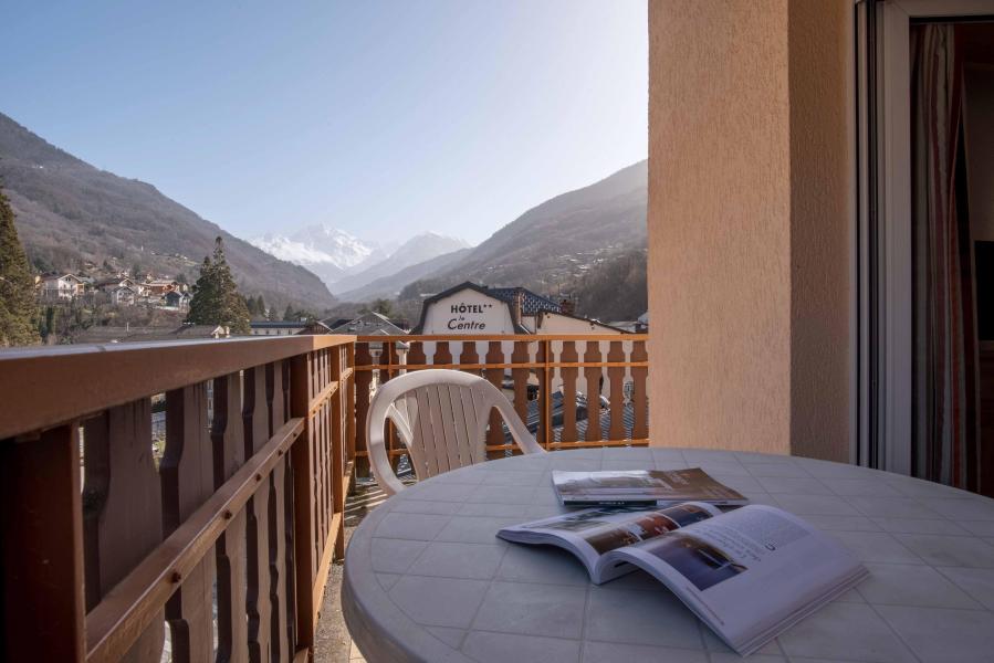 Holiday in mountain resort Studio 2 people (STC2) - Eureca - Brides Les Bains - Balcony