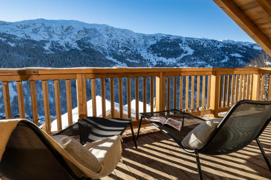 Vacances en montagne Appartement 4 pièces 8 personnes (C22) - Falcon - Méribel - Balcon