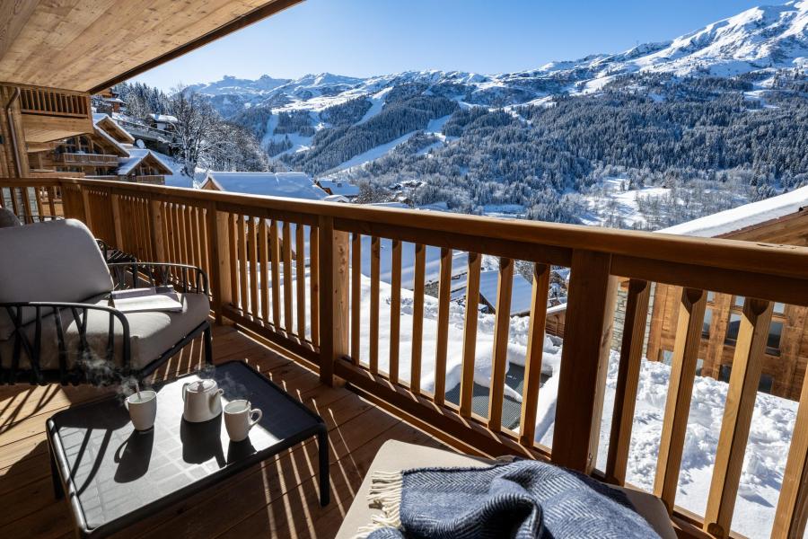 Vacances en montagne Appartement 4 pièces cabine 6-8 personnes (C11) - Falcon - Méribel - Balcon