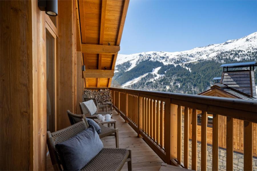 Vacances en montagne Appartement duplex 6 pièces cabine 10-12 personnes (G22) - Falcon - Méribel - Balcon