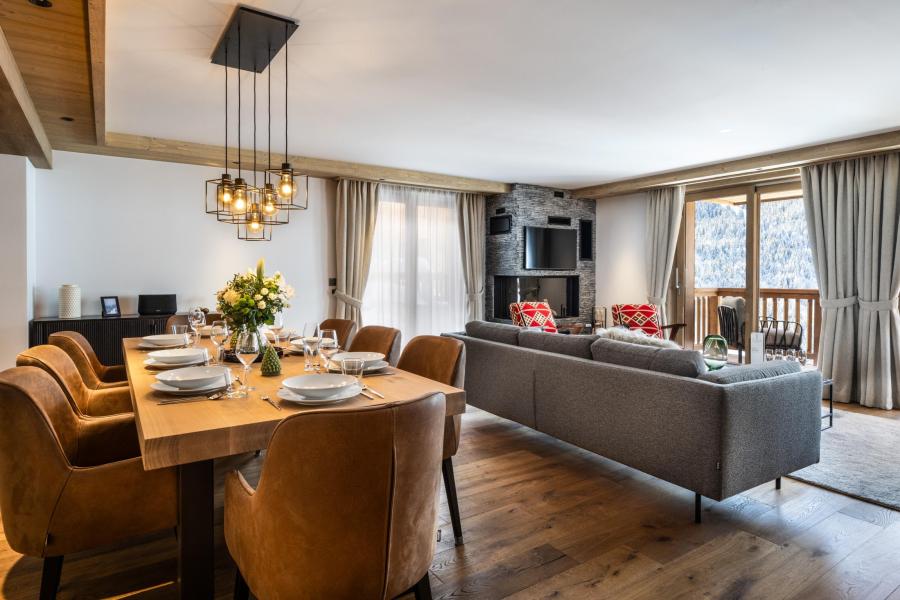 Urlaub in den Bergen Wohnung 4 Zimmer Kabine 6-8 Personen (C11) - Falcon - Méribel - Wohnzimmer