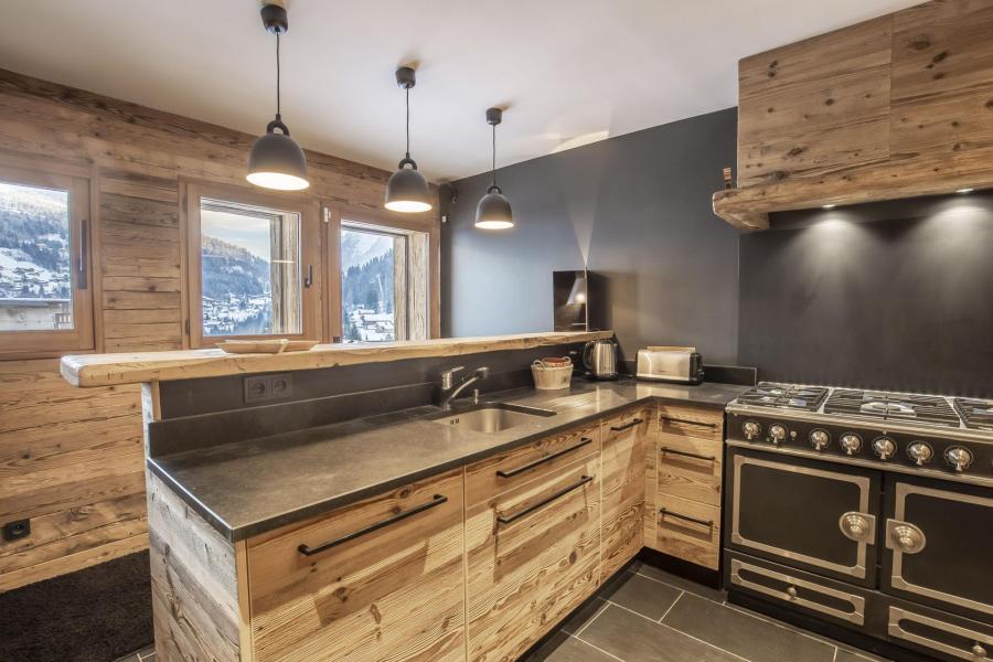 Holiday in mountain resort 5 room chalet 11 people - Family Lodge - La Clusaz - Kitchen