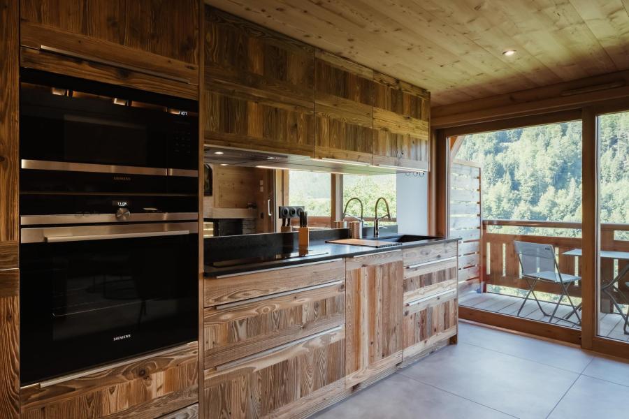 Vacaciones en montaña Apartamento 5 piezas para 8 personas (03) - Ferme Des Crêts - La Clusaz - Cocina