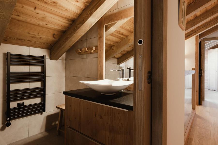 Vacaciones en montaña Apartamento 5 piezas para 8 personas (03) - Ferme Des Crêts - La Clusaz - Cuarto de ducha