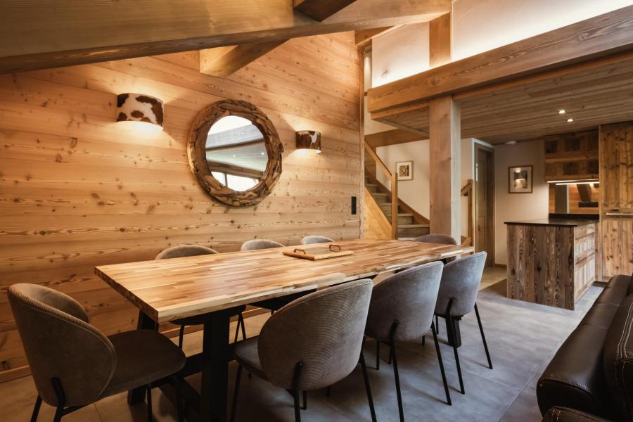 Vakantie in de bergen Appartement 5 kamers 8 personen (03) - Ferme Des Crêts - La Clusaz - Woonkamer