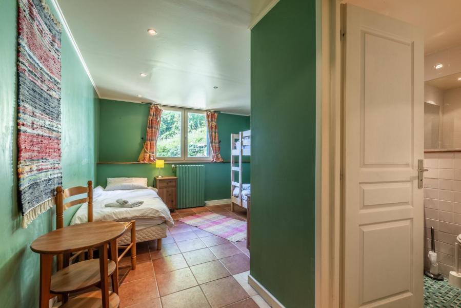 Urlaub in den Bergen 3-Zimmer-Appartment für 5 Personen - Ferme du Lavay - Les Gets - Wohnzimmer