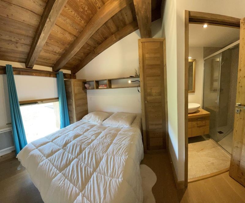 Holiday in mountain resort Semi-detached 3 room chalet 6 people (002) - FLEUR DES CIMES - Les Saisies - Bedroom