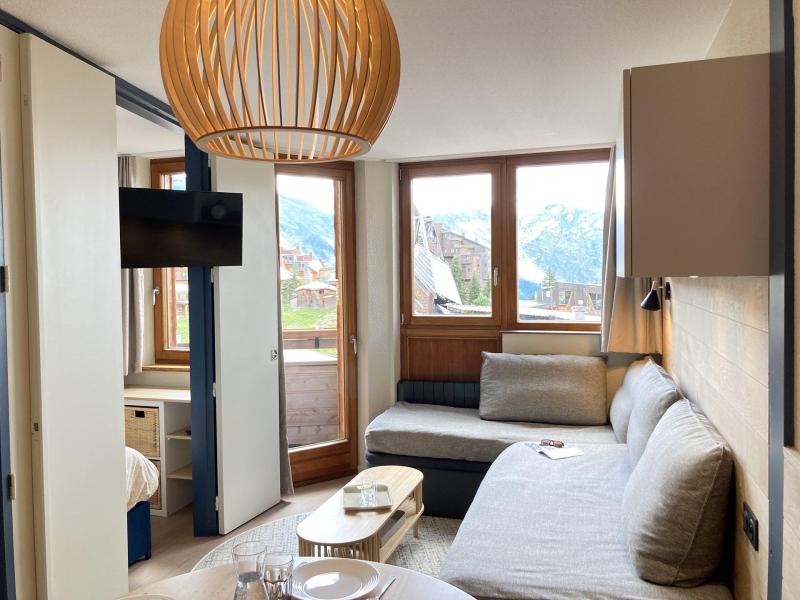 Vakantie in de bergen Appartement 2 kamers 5 personen (408) - Fontaines Blanches - Avoriaz - Woonkamer