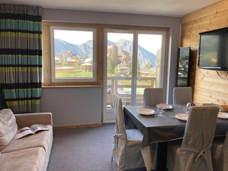 Vakantie in de bergen Appartement duplex 3 kamers 5 personen (501) - Fontaines Blanches - Avoriaz - Woonkamer