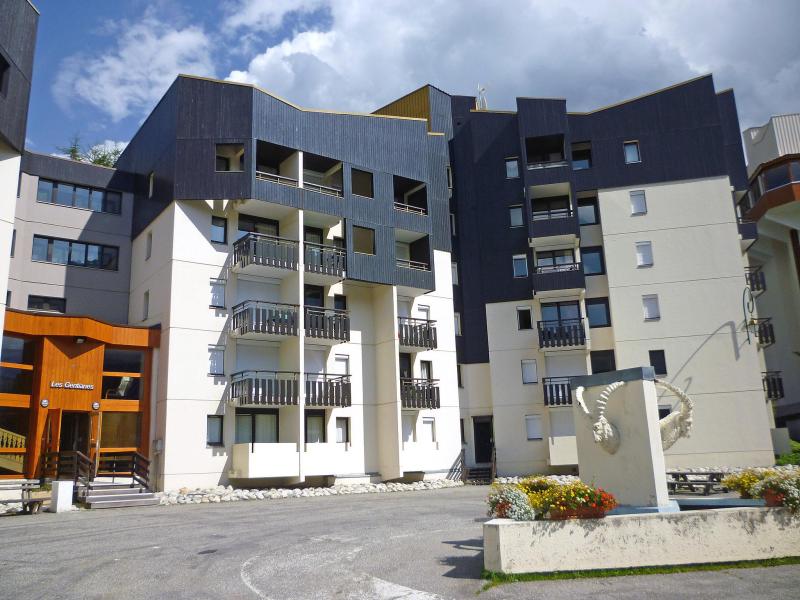 Wakacje w górach Apartament 1 pokojowy 4 osób (5) - Gentianes - Les Menuires - Na zewnątrz latem