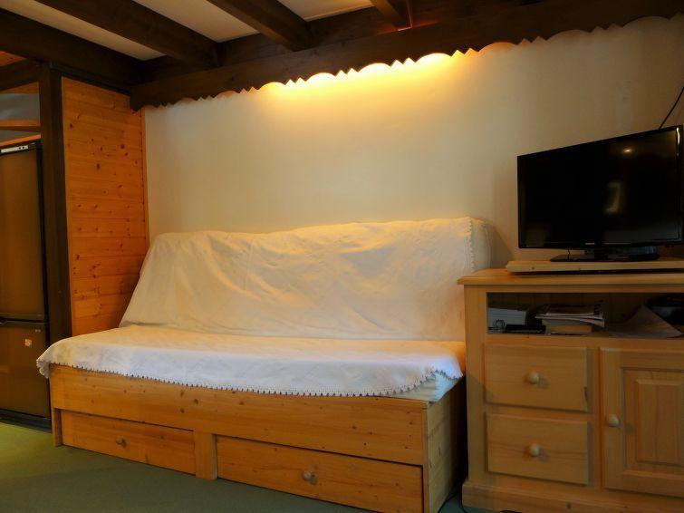 Urlaub in den Bergen 1-Zimmer-Appartment für 4 Personen (4) - Grand Roc - Chamonix - Wohnzimmer