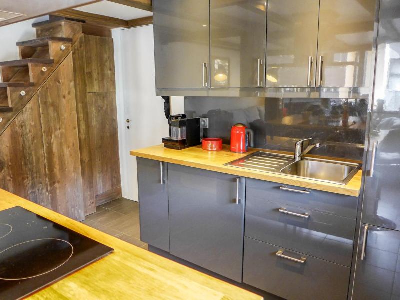 Holiday in mountain resort 3 room apartment 4 people (5) - Grand Roc - Chamonix - Kitchenette