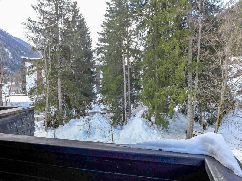 Vacances en montagne Appartement 1 pièces 4 personnes (4) - Grand Roc - Chamonix - Balcon