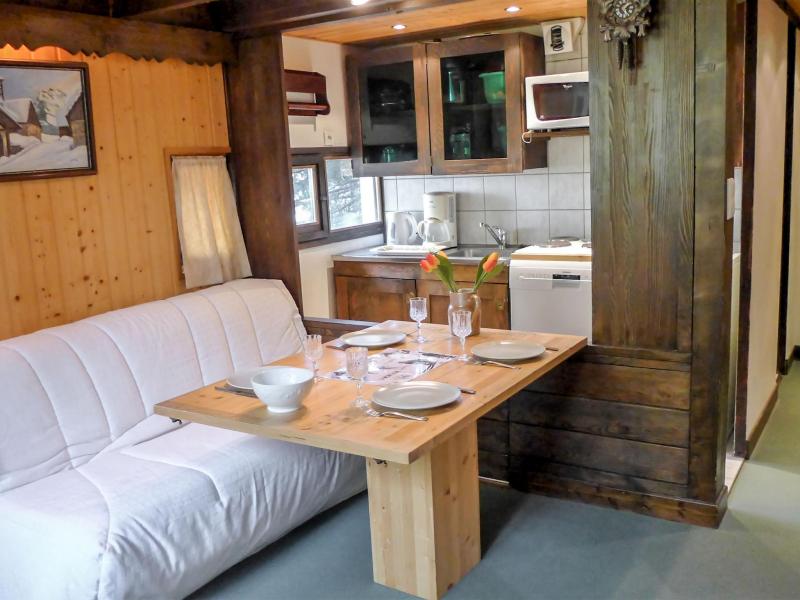 Vacances en montagne Appartement 1 pièces 4 personnes (4) - Grand Roc - Chamonix - Séjour