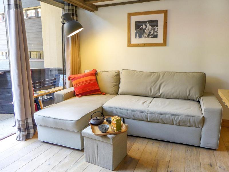 Vakantie in de bergen Appartement 3 kamers 4 personen (5) - Grand Roc - Chamonix - Woonkamer